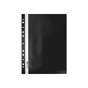 Папка-швидкозшивач Economix А4 з перфорацією, фактура "помаранч", чорна (E31508-01) - уменьшенное изображение 1