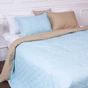 Покривало MirSon набір Serenity Line №7034 Azure 150х210 + наволочка 50х70 (2200005377239) - зменшене зображення 5