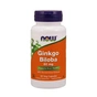 Травы Now Foods Гинкго Билоба, 60 мг, Ginkgo Biloba, 60 вегетарианских капсул (NF4686) - уменьшенное изображение 1