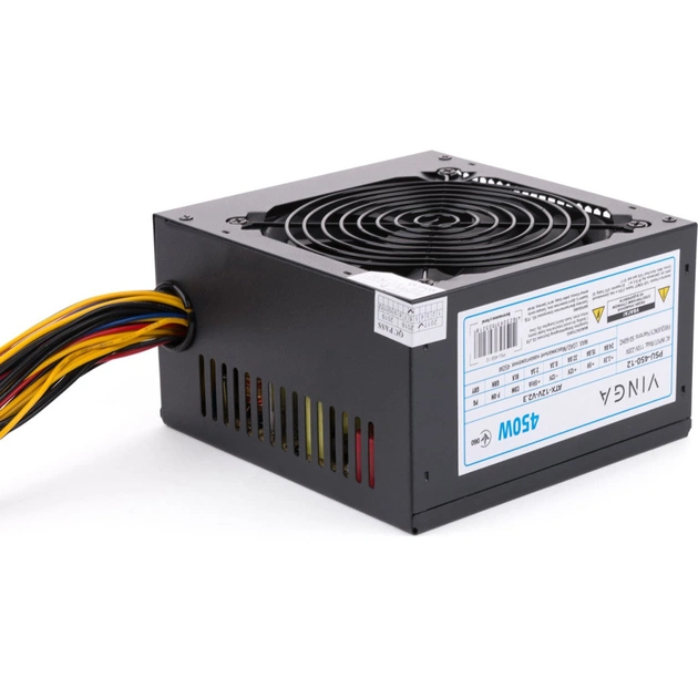 Блок живлення Vinga 450W ОЕМ (PSU-450-12) - изображение 10