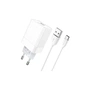 Зарядний пристрій BOROFONE BA47A USB QC3.0 18W + cable USB to USB-C white (6931474728319) - зменшене зображення 1