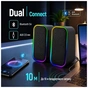 Акустична система ColorWay Aura 2.0 USB/Bluetooth Gray (CW-SPU02GR) - зменшене зображення 6