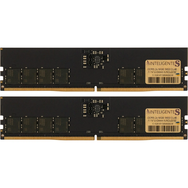 Модуль памяти для компьютера DDR5 32GB (2x16GB) 5600 MHz INTELIGENTES (IU5CIJ2/32) - изображение 1