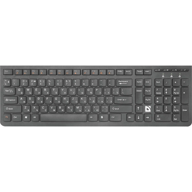 Клавіатура Defender UltraMate SM-535 USB RU Black (45535) - зображення 1