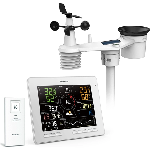 Метеостанція Sencor SWS16600WIFI - зображення 7