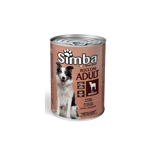 Консервы для собак Simba Dog Wet ягненок 415 г (8009470009164) - изображение 1