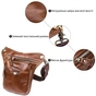Сумка Vintage Поясна Коричнева (20014) - зменшене зображення 5