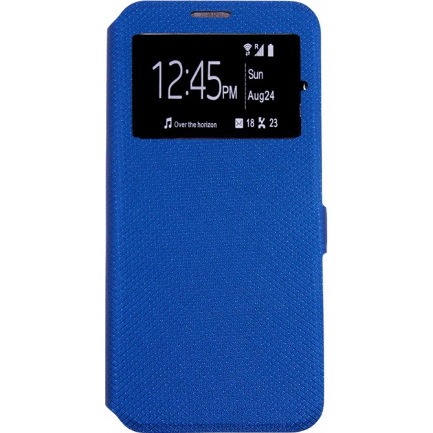 Чохол до мобільного телефона Dengos Flipp-Book Call ID Samsung Galaxy A02s (A025), blue (DG-SL-BK-276) - зображення 1