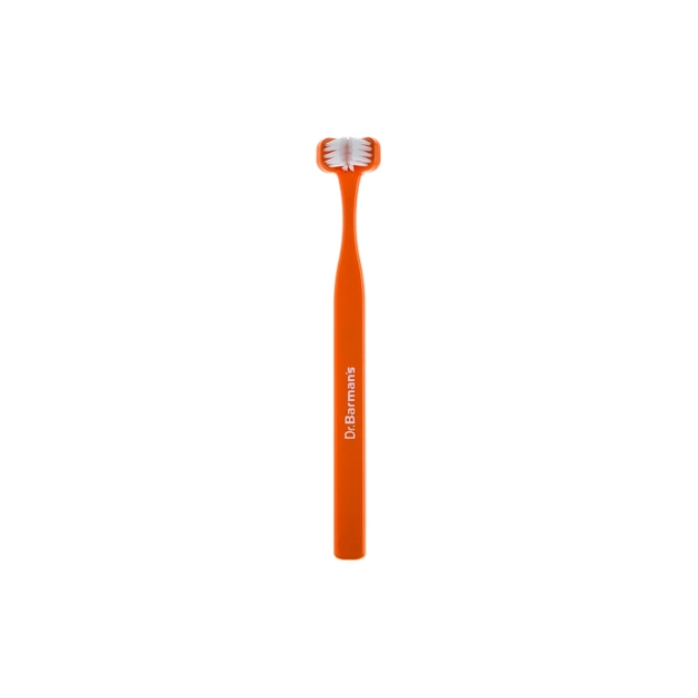 Дитяча зубна щітка Dr. Barman's Superbrush (Dentaco AG), 9603210000, тристороння (від 0-6 років), помаранчева (8.121/4) - picture 1