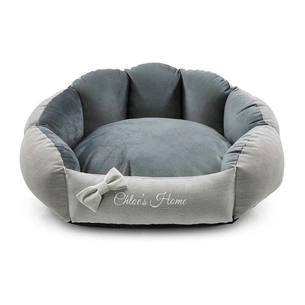 Лежак для тварин Chloe's Home Багамські острови М сірий (CLH0380) зображення 1