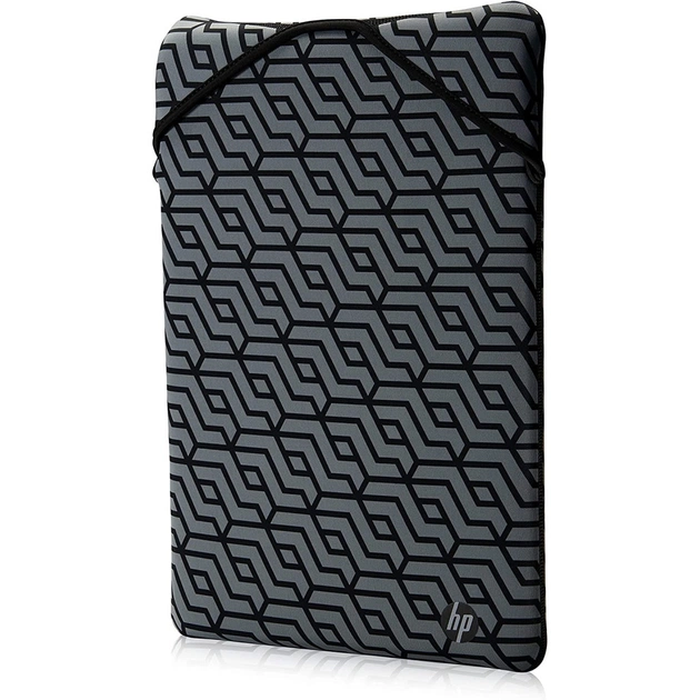 Чехол для ноутбука HP 14" Reversible Protective Blk/Geo Sleeve (2F2L4AA) - изображение 1