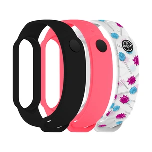 Ремінець до фітнес браслета Armorstandart комплект 3шт Xiaomi Mi Band 7/6/5 RM Candy (ARM77049) зображення 1
