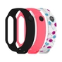 Ремінець до фітнес браслета Armorstandart комплект 3шт Xiaomi Mi Band 7/6/5 RM Candy (ARM77049) - зменшене зображення 1
