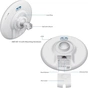 Точка доступу Wi-Fi Ubiquiti NBE-M5-16 - зменшене зображення 2