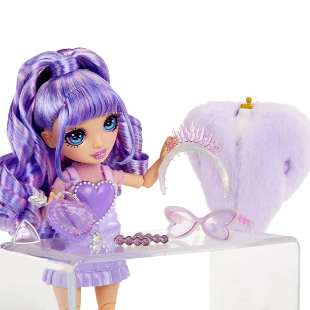 Лялька Rainbow High серії Creative Crystals - Віолетта (121404) - зображення 9