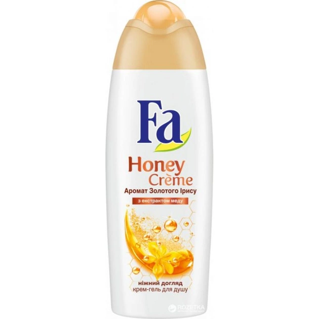 Гель для душу Fa Honey Creme Аромат Золотого Ірису 250 мл (4015100190397) - изображение 1