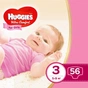 Підгузки Huggies Ultra Comfort 3 (5-9 кг) Jumbo для дівчаток 56 шт (5029053565354) - уменьшенное изображение 1