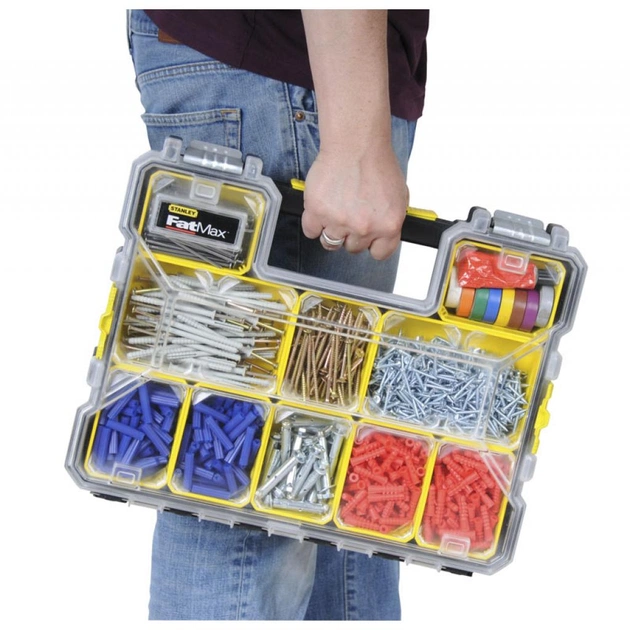 Ящик для інструментів Stanley органайзер вологостійкий 44,6x7,4x35,7 (1-97-517) - picture 8