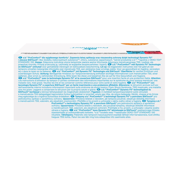 Тампони o.b. ProComfort Super 32 шт. (3574661047188/3574661331171) - picture 2
