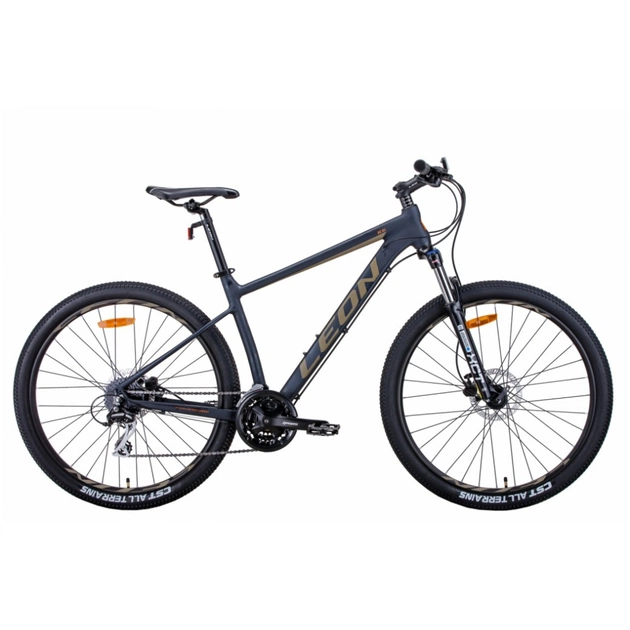 Велосипед Leon 27,5" XC-80 рама-20" 2021 Black/Khaki (OPS-LN-27.5-095) - зображення 1