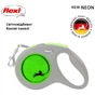 Повідець для собак Flexi New Neon стрічка M 5 м/ 25 кг зелений (4000498031902) - зменшене зображення 2