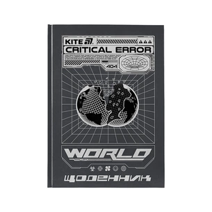 Щоденник шкільний Kite World, тверда обкладинка (K25-262-8) зображення 1