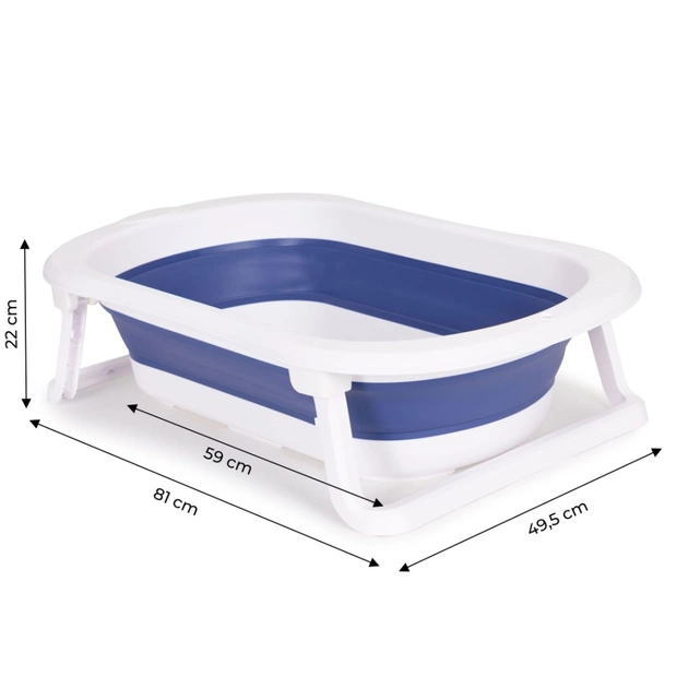 Ванночка Ecotoys CARE Blue (HA-B27 BLUE) - зображення 10