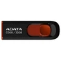 USB флеш накопичувач ADATA 32Gb C008 black+red (AC008-32G-RKD) - зменшене зображення 1