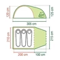 Намет Coleman Crestline 3 (205113) - зменшене зображення 2