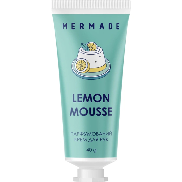Крем для рук Mermade Lemon Mousse Парфумований 40 г (4823122903099) - зображення 1