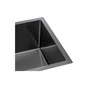 Мийка кухонна GRANADO Under top L STEEL S201 black (GS09201B) - зменшене зображення 5