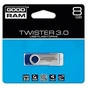 USB флеш накопичувач Goodram 8GB Twister USB 3.0 (PD8GH3GRTSBR9) - зменшене зображення 3