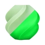 Пластик для 3D-принтера Bambu Lab PLA Glow 1кг, 1.75мм, Green (A12-G0-1.75-1000-SPL) - preview 1