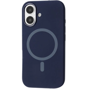 Чехол для мобильного телефона BeCover FIBRA Silicone OmniMag Apple iPhone 16 Deep Blue (716226) изображение 1