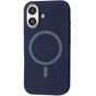Чохол до мобільного телефона BeCover FIBRA Silicone OmniMag Apple iPhone 16 Deep Blue (716226) - зменшене зображення 1
