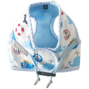 Шлея для собак Chloe's Home Florida marine XS синя (CLH2645) зображення 1