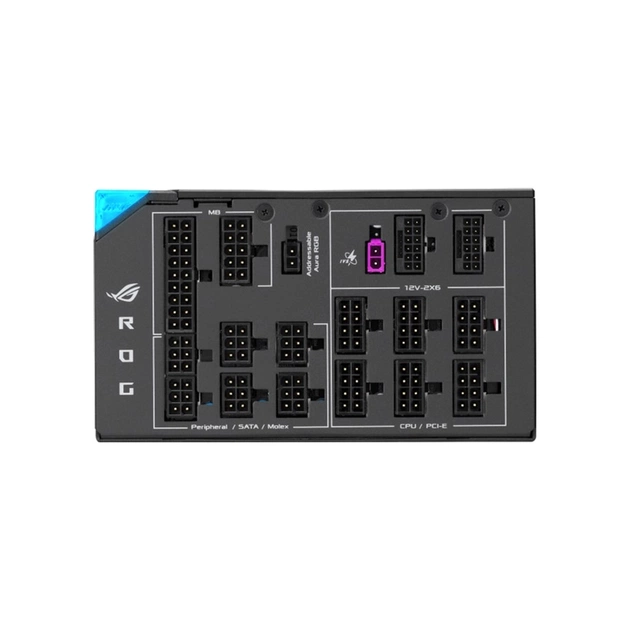 Блок живлення ASUS 1600W ROG THOR 80+ Titanium (90YE00V1-B0NA00) - изображение 6