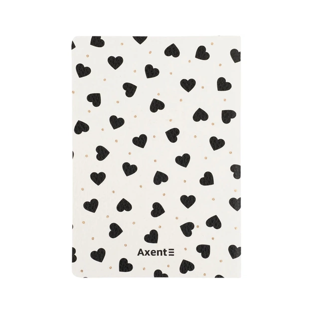Книга записна Axent A5 Black&White, 60 аркушів клітинка (8710-7-A) - зображення 6