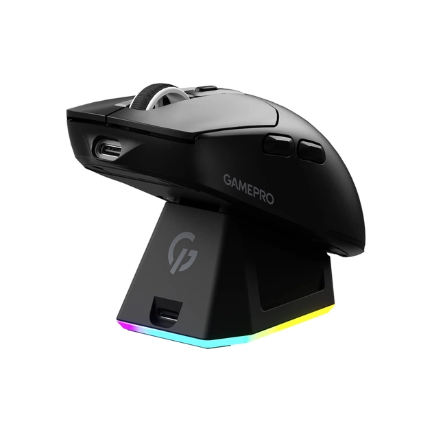 Мишка GamePro Genesis Airmaster Wireless/Bluetooth/USB Black (GM167B) - picture 1