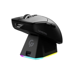 Мишка GamePro Genesis Airmaster Wireless/Bluetooth/USB Black (GM167B) зображення 1