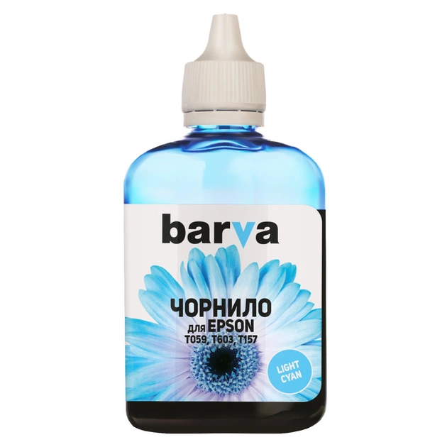Чернила Barva Epson E059 100 мл, LCyan (E059-451) - изображение 1