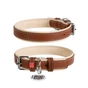 Нашийник для тварин WAUDOG Soft з QR паспортом S коричневий (7191) - зменшене зображення 5