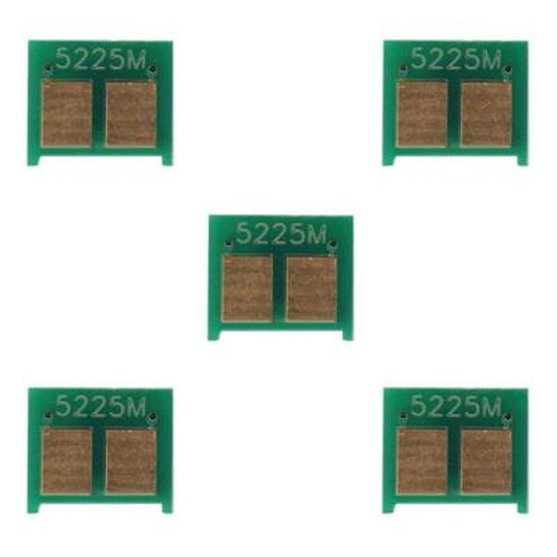 Чип для картриджа HP CLJ CP5220/5225 Yellow BASF (WWMID-71853) - изображение 1