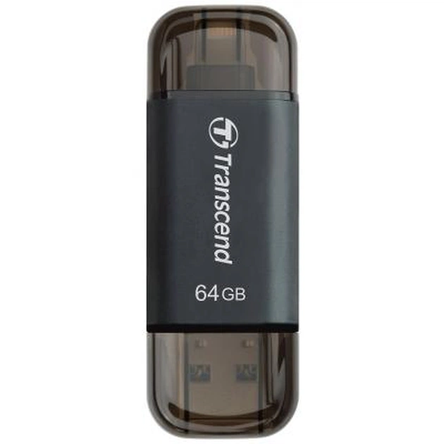 USB флеш накопичувач Transcend 64GB JetDrive Go 300 Black USB 3.1 (TS64GJDG300K) - изображение 1