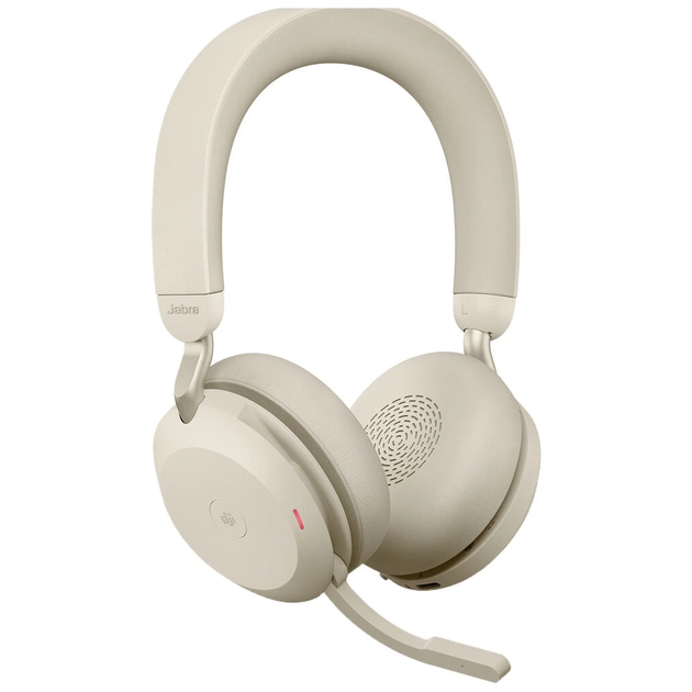 Навушники Jabra Evolve 2 75 MS Stereo USB-A Biege (27599-999-998) - изображение 1