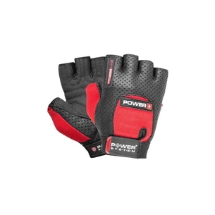 Рукавички для фітнесу Power System Power Plus PS-2500 Black/Red M (PS-2500_M_Black-red) зображення 1