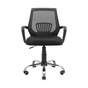 Офісне крісло Richman Стар Хром Піастра Сітка чорна + сіра (ADD0003156) - зменшене зображення 2