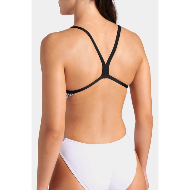 Купальник Arena Airbrush Swimsuit Challenge Ba 007912-510 білий, чорний, мультикольор 42 (3468337391494) - зображення 4