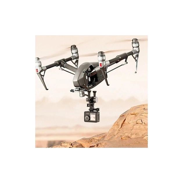 Екшн-камера HOCO DV101 Dual color screen Black (6942007616805) - picture 6