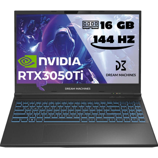 Ноутбук Dream Machines RG3050Ti-15 (RG3050TI-15UA38) - зображення 1